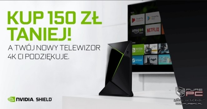 Дамиан Марусяк   9:41:15   В связи с «Черной пятницей» NVIDIA объявила о продвижении версии устройства Shield TV только с Remote